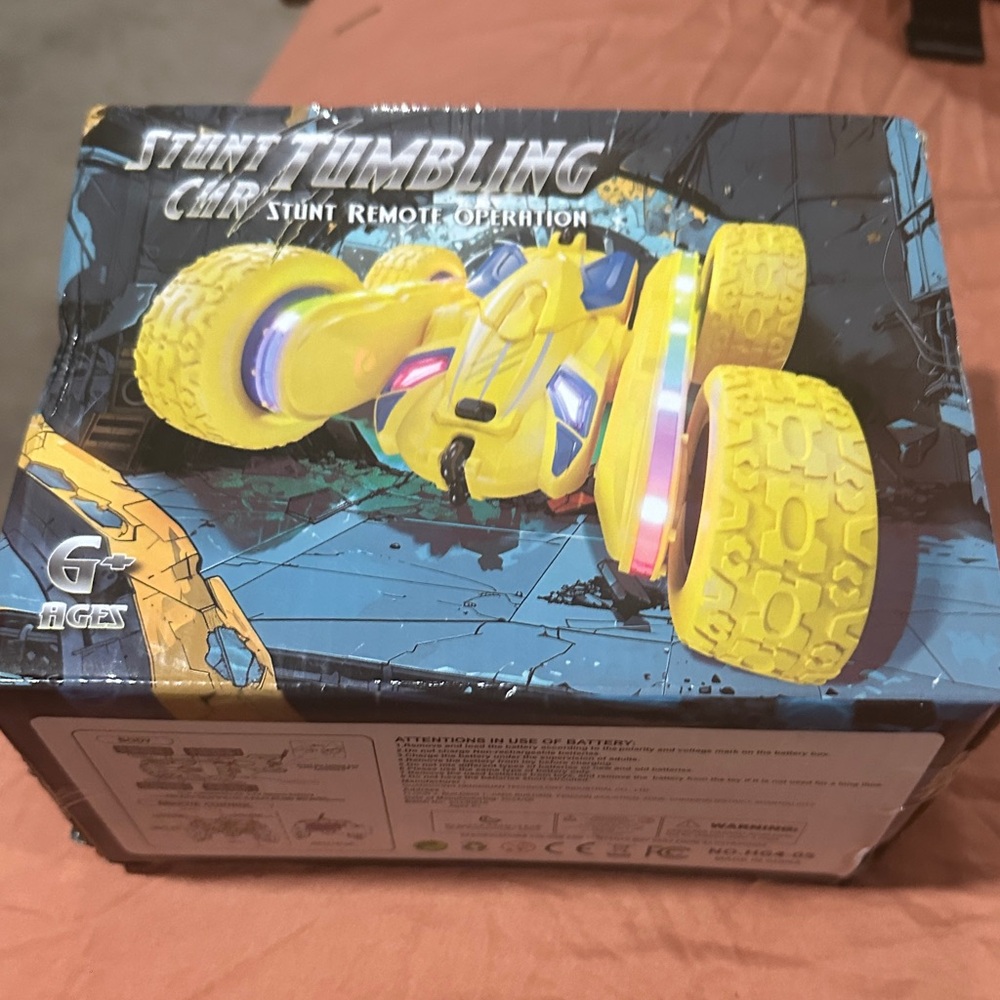 FA Tumbling Stunt Car - Vivid Yellow